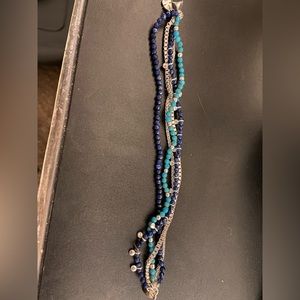 Lucky brand gently used 5 layer bracelet. Has magnetic clasp.